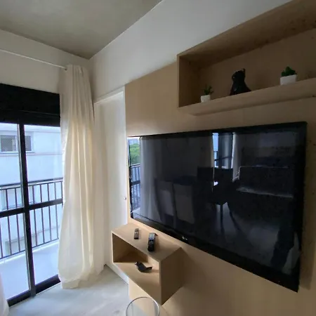 75 New Studio W Fast Wifi, Balcony, Gym And Movie Screen São Paulo Exterior photo