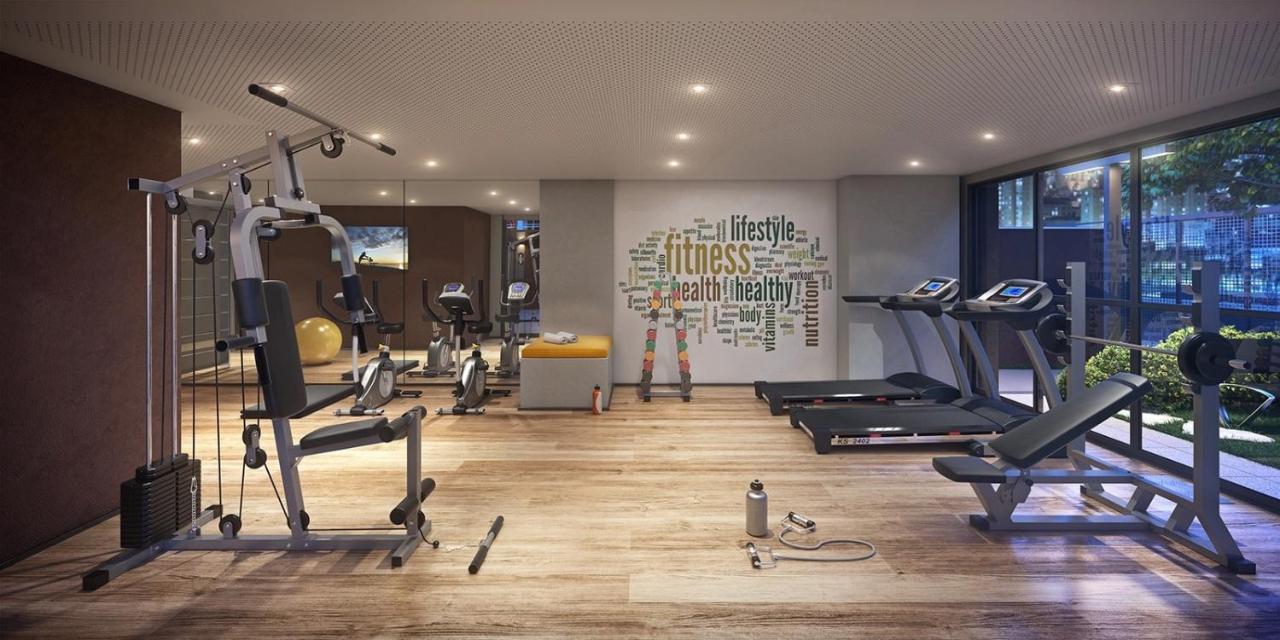 75 New W Fast Wifi, Balcony, Gym And Movie Screen 公寓 圣保罗